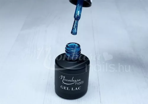 Gel lac 6ml #030 Turcoaz cu sclipici