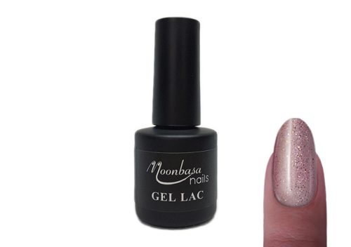 Gel lac 6ml #034 Roz paciuli cu sclipici