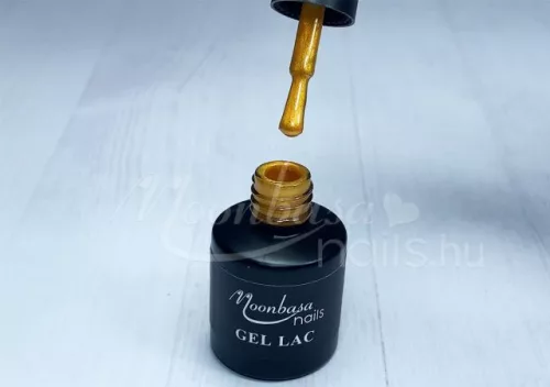 Gel lac 6ml #296 Auriu inchis usor sidefat  