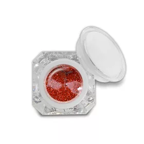 Gel colorat fără fixativ 5g F47 Rosu sclipitor