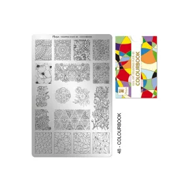 Placă de stampilare - Moyra  #48 Colourbook