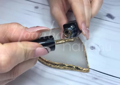 Lac gel termic Tiger Eye 5ml #871 Cuarț sclipitor - nisip sclipitor