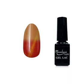   Lac gel termic Tiger Eye 5ml #873 Rosu purpuriu - unt de arahide