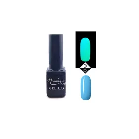 Lac gel fosforescent 5ml #632 Albastru