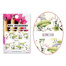 Autocolant cu efect acrilic BN-0538 Viața la lac