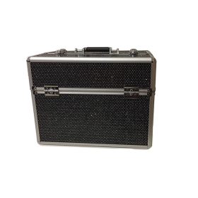   Geantă pentru tehnician de unghii  #380-B negru strălucitor