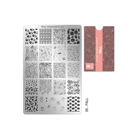 Placă de imprimare - Moyra  #55 Fall