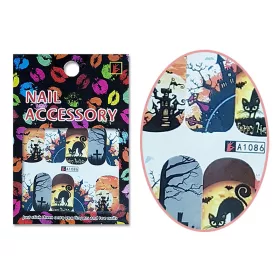 Autocolant cu efect acrilic  A1086 Halloween mood No.1.