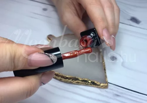 Lac gel Tiger Eye 5ml #814 Rosu aprins