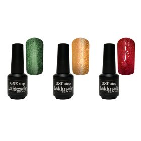 Set de lacuri gel Merry Xmas ONE Step   