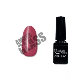   Lac gel pentru unghii in sticlă chihlimbarie 5ml #465 Rubellite