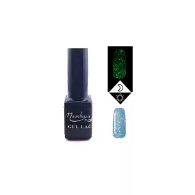 Lac gel fosforescent 5ml #633 Albastru strălucitor