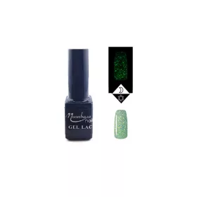 Lac gel fosforescent 5ml #634 Verde deschis strălucitor