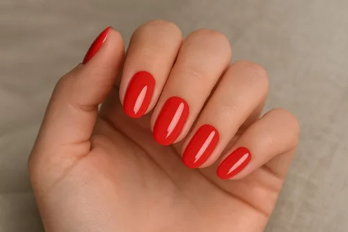 Lac gel fosforescent 5ml #643 Rosu