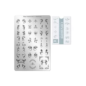 Placă de stampilare - Moyra  #76 Master plan 2