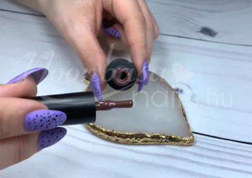 Lac gel in 3 pasi 4ml #080 Maro castan