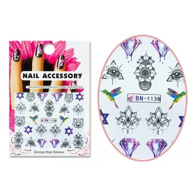 Autocolant cu efect acrilic BN-1138 Vrăjitorie