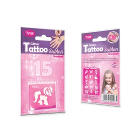 Set de sabloane pentru fete, 15 piese  #501065 