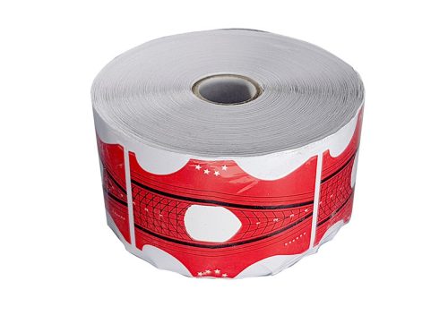 Műköröm sablon 500 db #018 Piros