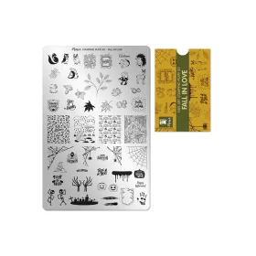 Placă de stampilare - Moyra  #83 Fall in love