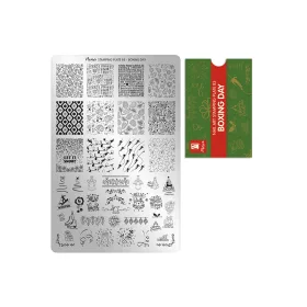 Placă de stampilare - Moyra  #85 Boxing day