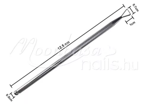 Instrument metalic pentru indepărtarea lacului gel  #038 