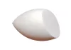 Burete cosmetic in formă de picătură  #311-W Alb