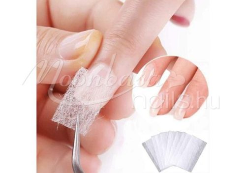 Vârfuri de extensie pentru unghii din fibră de sticlă 10 buc.  