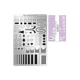 Placă de stampilare - Moyra  #89 Cuts 2