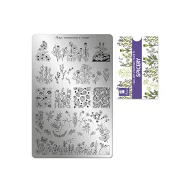 Placă de stampilare - Moyra  #91 Spicery