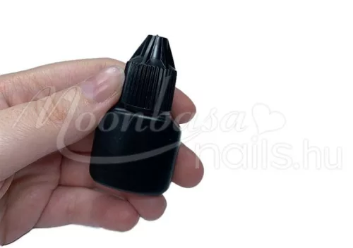 Borcan pentru adeziv pentru gene  #031 Negru