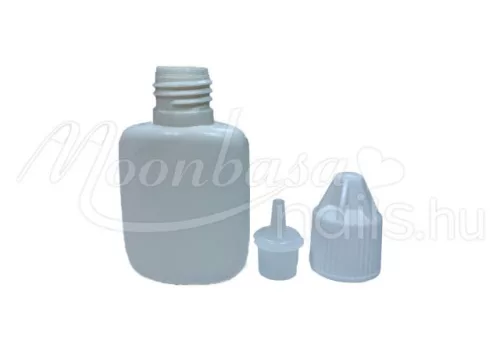 Borcan pentru adeziv pentru gene  #033 Alb