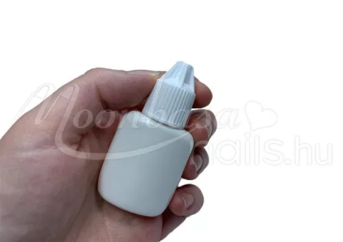 Borcan pentru adeziv pentru gene  #033 Alb