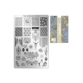 Placă de stampilare - Moyra  #92 Stampunk