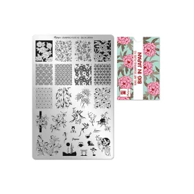 Placă de stampilare - Moyra  #95 Big in Japan