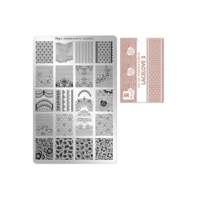 Placă de stampilare - Moyra  #96 Lacelove 3