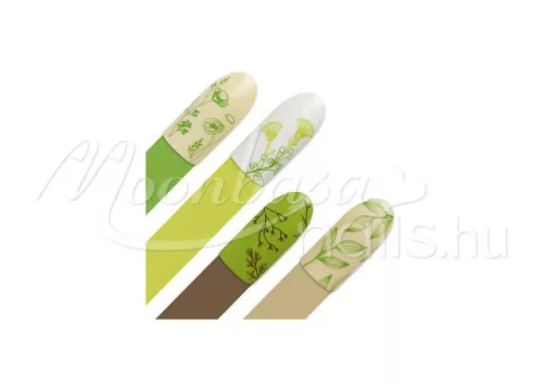 Placă de stampilare - Moyra  #97 Frunze verzi 2