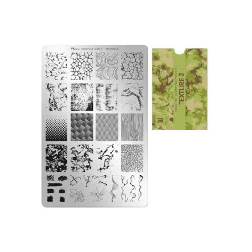 Placă de stampilare - Moyra  #98 Textură 2