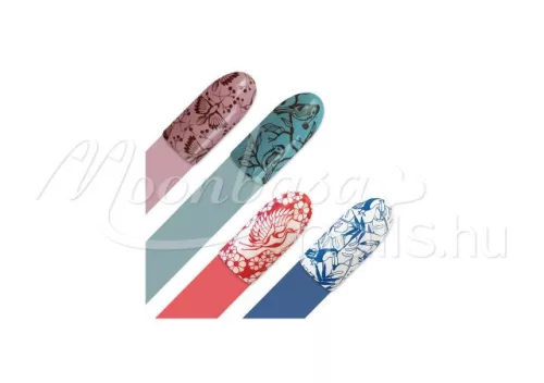 Placă de stampilare - Moyra  #100 Bird box