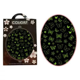   Autocolante autoadezive pentru unghii  - fosforescent  CY-006 
