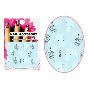 Autocolant cu efect acrilic  D026 