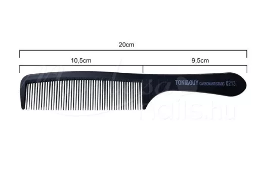 Pieptene pentru tuns părul, antistatic  #213-B Negru