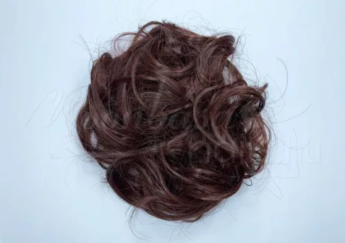 Elastic pentru păr/coadă de cal  #A302Q5-33 Cafeniu castaniu