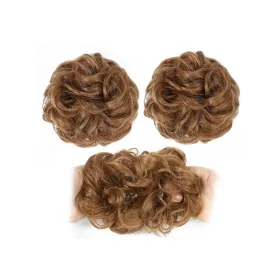 Elastic pentru păr/coadă de cal  #A302Q5-30 Cafeniu