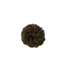   Coc elastic/coadă de cal  #A302Q5-4H27 Cafeniu natural cu reflexe