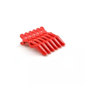 Clemă de păr tip aligator, 6 bucăți  Rosu