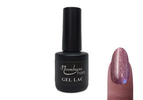 Gel lac 6ml #027 Roz cu sclipici