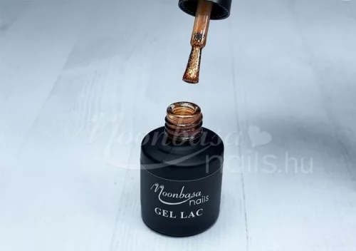 Gel lac 6ml #032 Portocaliu cu sclipici