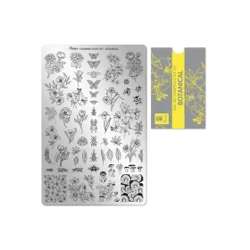 Placă de stampilare - Moyra  #107 Botanică