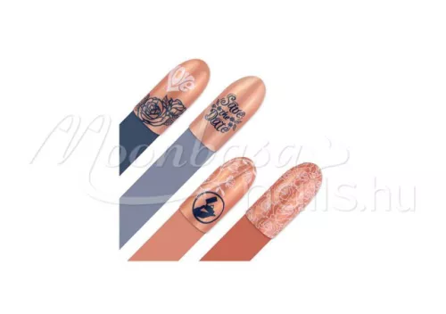 Placă de stampilare - Moyra  #109 stanțată de mine